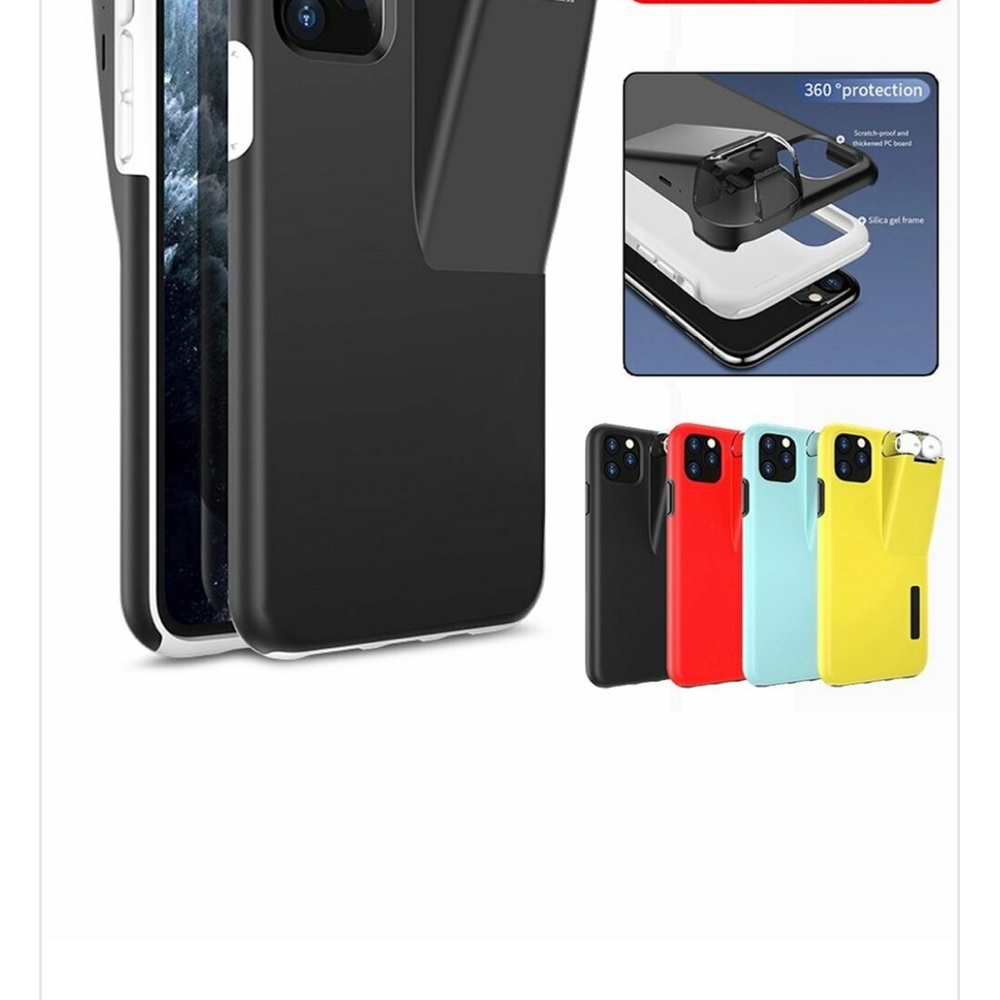 iPhone XS Max and Pro/Max with ear bud case